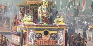 କର୍ତ୍ତବ୍ୟପଥରେ ଗଡ଼ିଲା ଓଡ଼ିଶାର ପ୍ରଜ୍ଞାପନ ମେଢ଼