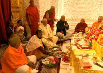 ରାମଲାଲାଙ୍କ ହେଲା ପ୍ରାଣ ପ୍ରତିଷ୍ଠା