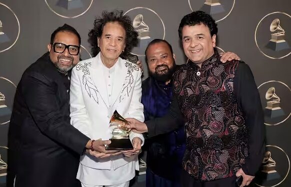 ଶଙ୍କର ମହାଦେବନ-ଜାକିର ହୁସେନଙ୍କ ବ୍ୟାଣ୍ଡ୍‌କୁ ‘ଗ୍ରାମି’ ପୁରସ୍କାର