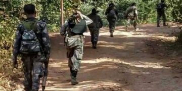 ପୁଲିସ-ମାଓବାଦୀ ଗୁଳିବିନିମୟ