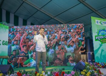 ପାଣ୍ଡିଆନଙ୍କ ଉପରକୁ ଟମାଟୋ ମାଡ, ଗଂଜାମ କାର୍ଯ୍ୟକ୍ରମ ବେଳେ ଘଟିଲା ଏହି ଅଘଟଣ