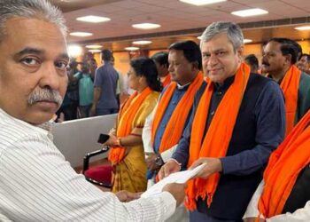 ଅଶ୍ୱିନୀଙ୍କ ନାମାଙ୍କନବେଳେ ବିଜେଡିରୁ କେହି ଆସିଲେନି