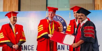 ଯୁବ ସମାଜସେଵୀ ସଞ୍ଜୟ ପଟ୍ଟନାୟକଙ୍କୁ ଡ଼କ୍ଟରେଟ ଡିଗ୍ରୀ ପ୍ରଦାନ