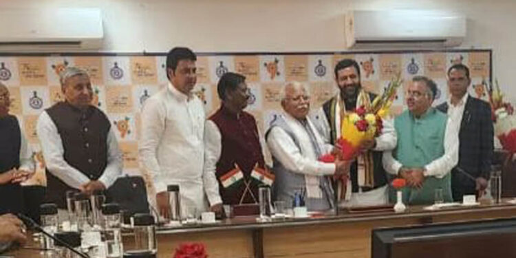 ହରିୟାଣାର ମୁଖ୍ୟମନ୍ତ୍ରୀ ହେବେ ନାୟବ ସିଂ ସୈନି