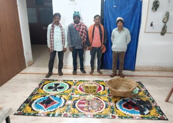 ଉମରକୋଟ ପୋଲିସର ଜୁଆଆଡ୍ଡା ଉପରେ ଚଢଉ, ଜୁଆ ଖେଳ ସମ୍ପୂର୍ଣ୍ଣ ବନ୍ଦ କରିବାକୁ ତାଗିଦ