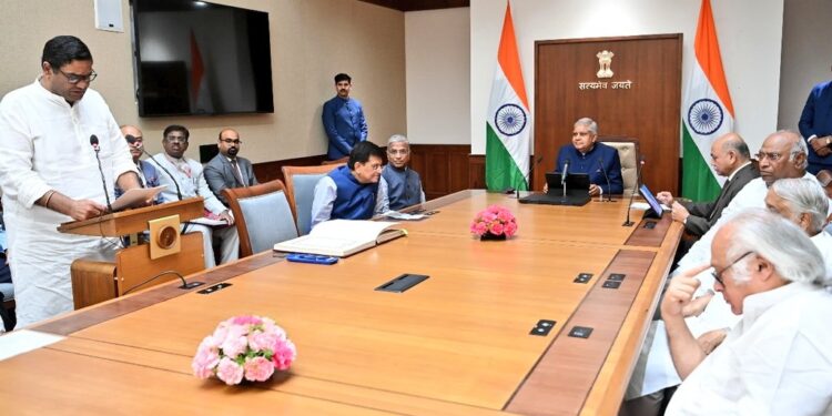 ଶପଥ ନେଲେ ୩ ରାଜ୍ୟସଭା ସାଂସଦ