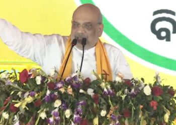 ସୋନପୁରରେ ଗର୍ଜିଲେ ଅମିତ ଶାହ, ଓଡିଶାରେ ବିଜେପି ସରକାର ଆଣିବାକୁ ଦେଲେ ଆହ୍ବାନ