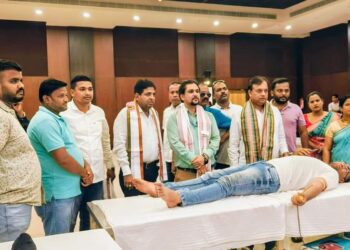 ଭି. ଏସ. ଏସ. ନଗରରେ ରକ୍ତଦାନ ଶିବିର