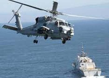 ଟ୍ରେନିଂ ସମୟରେ ୨ ନୌସେନା ହେଲିକପ୍ଟର ମୁହାଁମୁହିଁ ଧକ୍କା, ଜଣେ ମୃତ, ୭ ନିଖୋଜ