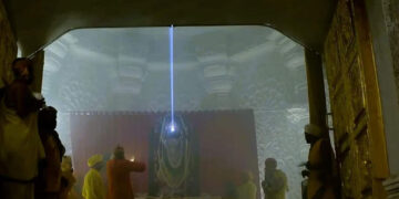 ଅପୂର୍ବ ଦୃଶ୍ୟ!: ରାମ ନବମୀ ଅବସରରେ ଅଯୋଧ୍ୟାରେ ରାମଲାଲାଙ୍କ ହେଲା ସୂର୍ଯ୍ୟ ତିଳକ