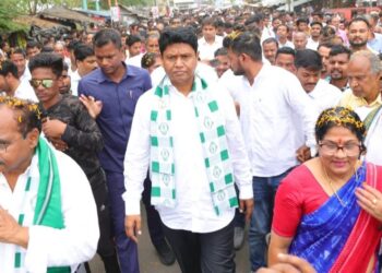 ସମ୍ବଲପୁର ଲୋକସଭା ନିର୍ବାଚନ ପାଇଁ ବିଜେଡି ପ୍ରାର୍ଥୀ ପ୍ରଣବ ଦାସଙ୍କ ଦମଦାର ପ୍ରଚାର