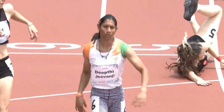 ଦୀପ୍ତି ଜୀବନଜୀ ଜିତିଲେ ସ୍ୱର୍ଣ୍ଣ: ରଚିଲେ ବିଶ୍ୱ ରେକର୍ଡ