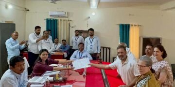 ରାଏବରେଲିରେ ନାମାଙ୍କନ ଦାଖଲ କଲେ ରାହୁଲ ଗାନ୍ଧୀ