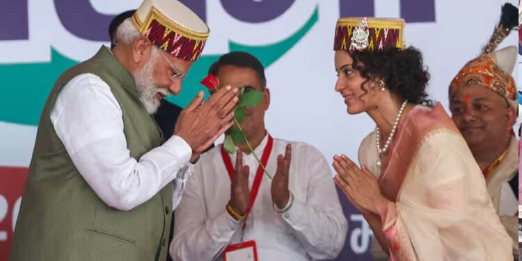 ପିଏମ ମୋଦୀଙ୍କ ପାଖରେ ଈଶ୍ୱରୀୟ ଶକ୍ତି ଅଛି, ଲୋକେ ତାଙ୍କୁ ଭଗବାନ ବୋଲି ଭାବନ୍ତି: କଙ୍ଗନା ରଣାୱତ