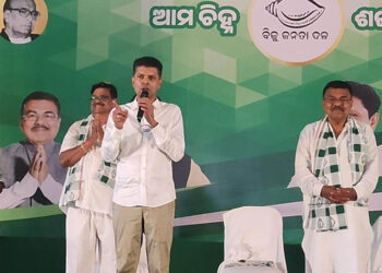 ଚିଲିକାରେ ବିଜେଡି ପ୍ରାର୍ଥୀଙ୍କ ସପକ୍ଷରେ ପ୍ରଚାର କଲେ ଭିକେ ପାଣ୍ଡିଆନ
