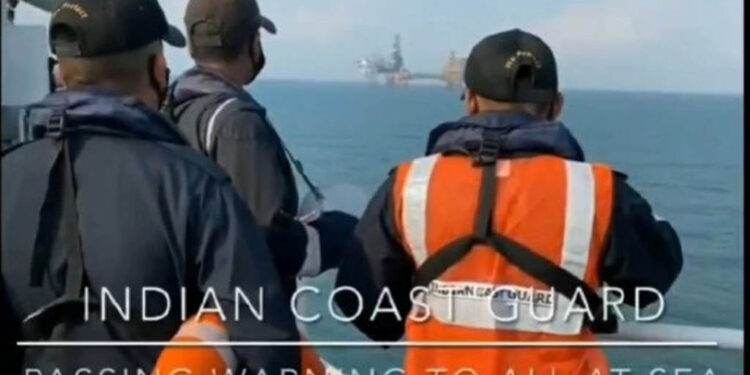 ‘ରେମଲ’କୁ ଦୃଷ୍ଟିରେ ରଖି ଭାରତୀୟ ତଟରକ୍ଷୀ ବାହିନୀର ପ୍ରସ୍ତୁତି