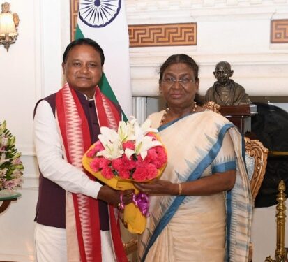 ରାଷ୍ଟ୍ରପତିଙ୍କୁ ଭେଟିଲେ ମୁଖ୍ୟମନ୍ତ୍ରୀ