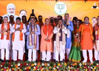 ନବ ନିର୍ବାଚିତ ବିଜେପି ସାଂସଦ ଓ ବିଧାୟକଙ୍କୁ ଦିଆଗଲା ସମ୍ବର୍ଦ୍ଧନା