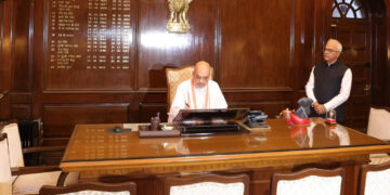 କେନ୍ଦ୍ର ଗୃହମନ୍ତ୍ରୀ ଭାବେ ଦାୟିତ୍ୱ ଗ୍ରହଣ କଲେ ଅମିତ ଶାହା