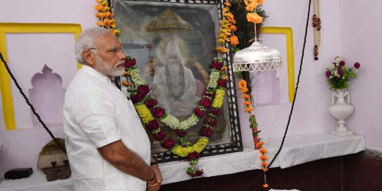 ସନ୍ଥ କବୀର ଦାସଙ୍କ ଜନ୍ମ ବାର୍ଷିକୀରେ ପ୍ରଧାନମନ୍ତ୍ରୀ ନରେନ୍ଦ୍ର ମୋଦୀଙ୍କ ଶ୍ରଦ୍ଧାଞ୍ଜଳି