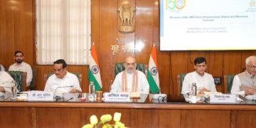 କେନ୍ଦ୍ର ସ୍ବରାଷ୍ଟ୍ର ମନ୍ତ୍ରୀଙ୍କ ଅଧ୍ୟକ୍ଷତାରେ ବନ୍ୟା ପରିଚାଳନା ପ୍ରସ୍ତୁତି ସମୀକ୍ଷା ପାଇଁ ଉଚ୍ଚସ୍ତରୀୟ ବୈଠକ