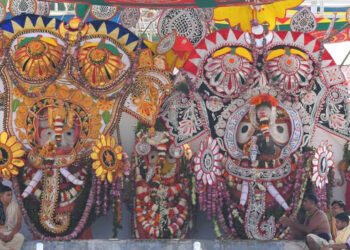 ଗଜାନନ ବେଶରେ ଦର୍ଶନ ଦେଲେ ବିଶ୍ୱନିୟନ୍ତା