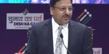 ୨୭ ରାଜ୍ୟର କୌଣସି ବି ବୁଥ୍‌ରେ ହୋଇନି ପୁନଃ ମତଦାନ:ରାଜୀବ କୁମାର