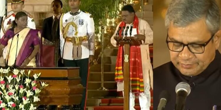 କେନ୍ଦ୍ରମନ୍ତ୍ରୀ ଭାବେ ଶପଥ ନେଲେ ଓଡିଆ ସାଂସଦ ଜୁଏଲ ଓରାମ ଏବଂ ଅଶ୍ବିନୀ ବୈଷ୍ଣବ