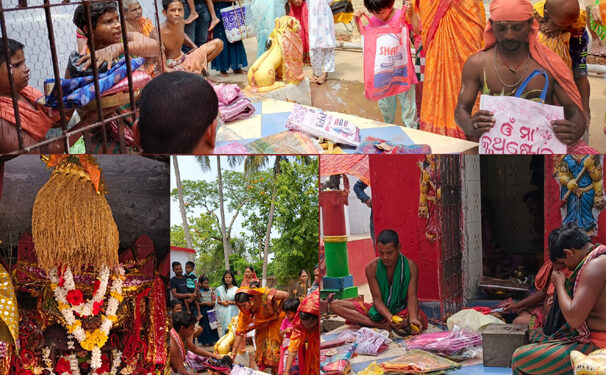 ସାବିତ୍ରୀ ବ୍ରତ ପାଳନ ପାଇଁ ମନ୍ଦିରରେ ଶ୍ରଦ୍ଧାଳୁଙ୍କ ଲମ୍ବା ଧାଡି