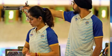 ପ୍ୟାରିସ ଅଲିମ୍ପିକ୍ସରେ ଦେଶକୁ ମିଳିଲା ଦ୍ୱିତୀୟ ପଦକ, ମନୁ ଭାକର ଏବଂ ସରବଜୋତ ସୁଟିଂରେ ଜିତିଲେ ବ୍ରୋଞ୍ଜ