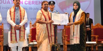 ଜାତୀୟ ବିଜ୍ଞାନ ଶିକ୍ଷା ଓ ଗବେଷଣା ପ୍ରତିଷ୍ଠାନର ତ୍ରୟୋଦଶ ଦୀକ୍ଷାନ୍ତ ସମାରୋହରେ ଯୋଗ ଦେଲେ ରାଷ୍ଟ୍ରପତି