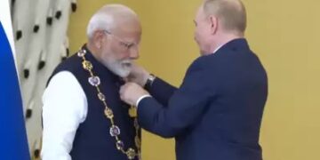 ପ୍ରଧାନମନ୍ତ୍ରୀ ମୋଦୀଙ୍କୁ ମିଳିଲା ରୁଷର ସର୍ବୋଚ୍ଚ ନାଗରିକ ସମ୍ମାନ