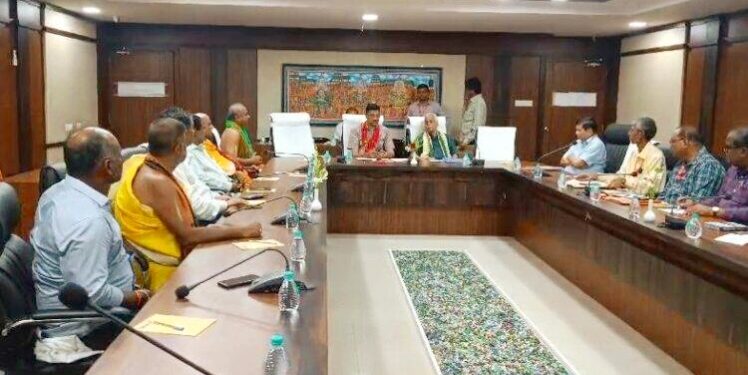 ଶ୍ରୀମନ୍ଦିର ରତ୍ନଭଣ୍ଡାର ତଦାରଖ କମିଟିର ବୈଠକ: ଏଏସ୍‌ଆଇ ସୁଡ଼ଙ୍ଗ ଅଛି କି ନାହିଁ ଯାଞ୍ଚ କରିବ