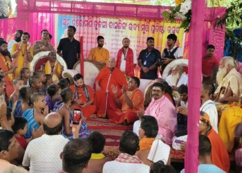 ପୁରୀ ତୁଳସୀ ଚଉରା ଠାରେ ସନ୍ଥ ତୁଳସୀ ଦାସଙ୍କ ପ୍ରତିମୂର୍ତ୍ତି ସ୍ଥାପନ