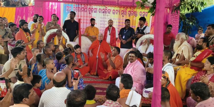 ପୁରୀ ତୁଳସୀ ଚଉରା ଠାରେ ସନ୍ଥ ତୁଳସୀ ଦାସଙ୍କ ପ୍ରତିମୂର୍ତ୍ତି ସ୍ଥାପନ