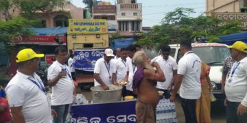 ଆଞ୍ଚଳିକ ସେବାସଂଘ ତରଫରୁ ରଥଯାତ୍ରାରେ ସେବା କାର୍ଯ୍ୟ