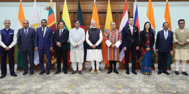 ପ୍ରଧାନମନ୍ତ୍ରୀ ନରେନ୍ଦ୍ର ମୋଦୀଙ୍କୁ ଭେଟିଲେ ବିମ୍ସଟେକ୍ ବିଦେଶ ମନ୍ତ୍ରୀଗଣ