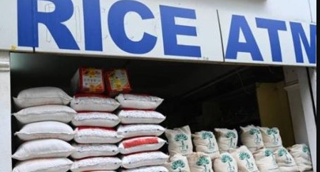 ରାଜଧାନୀରେ ଖୋଲିଲା ଚାଉଳ ଏଟିଏମ