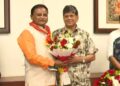 ମୁଖ୍ୟମନ୍ତ୍ରୀଙ୍କୁ ଭେଟିଲେ ପୂର୍ବତନ ବିଧାୟକ ସୌମ୍ୟରଂଜନ ପଟ୍ଟନାୟକ