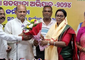 ରାଜ୍ୟସଭା ସାଂସଦ ମମତା ମହନ୍ତଙ୍କୁ ରାଜ୍ୟ କାର୍ଯ୍ୟାଳୟରେ ଭବ୍ୟ ସମ୍ବର୍ଦ୍ଧନା