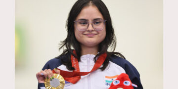 ପ୍ୟାରିସ୍ ପାରାଲିମ୍ପିକ୍ସ ୨୦୨୪: ରେକର୍ଡ ସହ ଶୁଟିଂରେ ଅବନୀଙ୍କୁ ସ୍ୱର୍ଣ୍ଣ