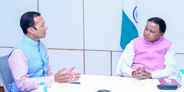 ମୁଖ୍ୟମନ୍ତ୍ରୀ ମୋହନ ମାଝୀଙ୍କୁ ସାକ୍ଷାତ କଲେ ଜିନ୍ଦଲ ଷ୍ଟିଲ ଆଣ୍ଡ ପାୱାରର ଅଧ୍ୟକ୍ଷ ନବୀନ ଜିନ୍ଦଲ