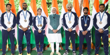 ପ୍ୟାରିସ୍ ଅଲିମ୍ପିକ୍ସରେ ଭାରତର ପ୍ରତିନିଧିତ୍ୱ କରିଥିବା ଦଳ ସହ ଆଲୋଚନା କଲେ ପ୍ରଧାନମନ୍ତ୍ରୀ