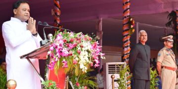 ରାଜ୍ୟସ୍ତରୀୟ ସ୍ବାଧୀନତା ଦିବସରେ ଉଦବୋଧନଦେଲେ ମୁଖ୍ୟମନ୍ତ୍ରୀ ମୋହନ ମାଝୀ