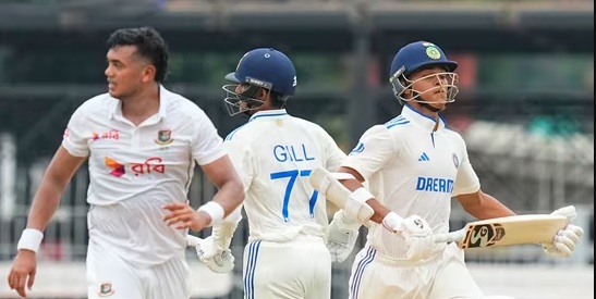 ପ୍ରଥମ ଟେଷ୍ଟ: ଭାରତର ବ୍ୟାଟିଂ ବିପର୍ୟ୍ୟୟ