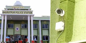 ଭରତପୁର ଥାନାରେ ସିସିଟିଭି ଲାଗିଲା