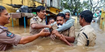 ଆନ୍ଧ୍ର, ତେଲଙ୍ଗାନାରେ ବନ୍ୟା