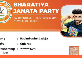 ରାଜନୀତିରେ ପ୍ରବେଶ କଲେ ରବିନ୍ଦ୍ର ଜାଡେଜା