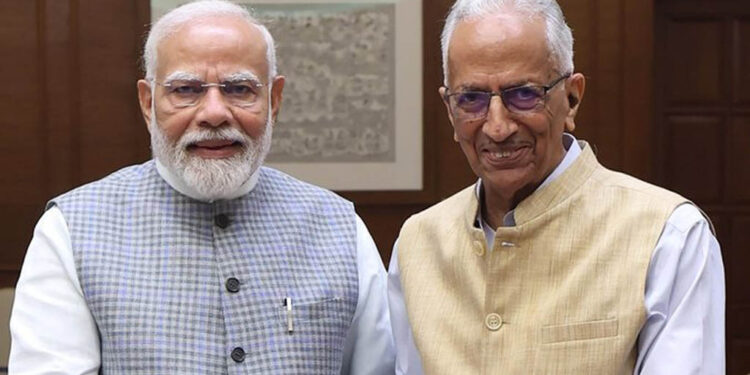 ପ୍ରଧାନମନ୍ତ୍ରୀଙ୍କୁ ଭେଟିଲେ ପୂର୍ବତନ ପୁଲିସ ମୁଖ୍ୟ ପ୍ରକାଶ ସିଂହ