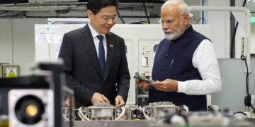 ସିଙ୍ଗାପୁର ଏଇଏମ୍ ପରିଦର୍ଶନ କଲେ ପ୍ରଧାନମନ୍ତ୍ରୀ